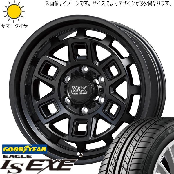 オーリス 225/45R17 グッドイヤー EAGLE LS EXE マッドクロス 17インチ 7.0J +38 5H114.3P サマータイヤ ホイール 4本SET :aever 177040 exe 22545:TireShop All Terrain