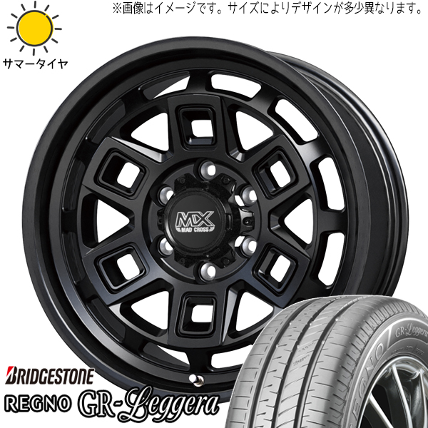 タント NBOX サクラ 155/65R14 BS レグノ GRレッジェーラ マッドクロス 14インチ 4.5J +45 4H100P サマータイヤ ホイール 4本SET :aever 144545 grle 1556514:TireShop All Terrain