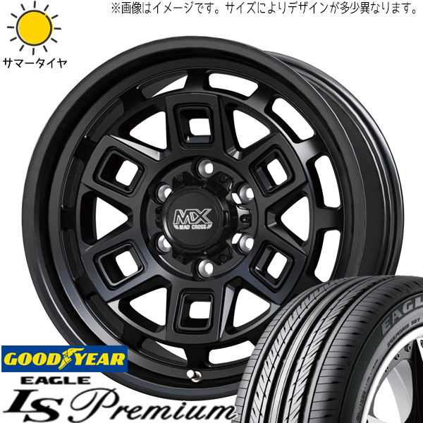 プリウスα 205/60R16 グッドイヤー イーグル プレミアム マッドクロス 16インチ 7.0J +38 5H114.3P サマータイヤ ホイール 4本SET :aever 167042 lsp 20560:TireShop All Terrain