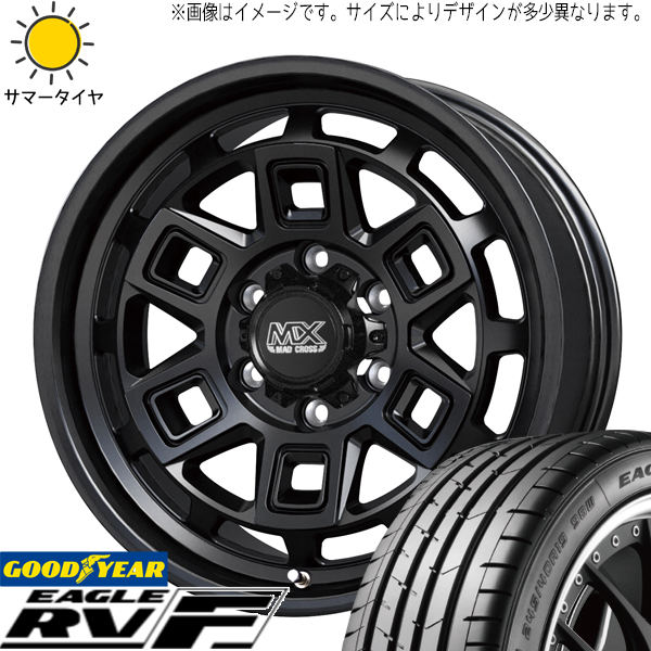 165/55R15 サマータイヤホイールセット NBOX etc (GOODYEAR RVF & MADCROSS AEVER 4穴 100)｜tireshop