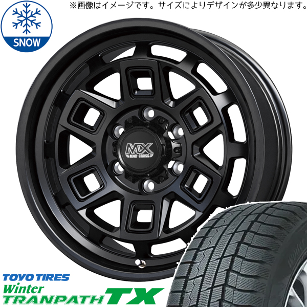 プリウスα 205/60R16 トーヨータイヤ トランパス TX マッドクロス 16インチ 7.0J +38 5H114.3P スタッドレスタイヤ ホイール 4本SET :aever 167042 tx 20560:TireShop All Terrain