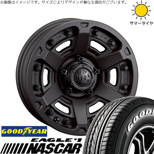 30アルファード 215/65R16 ホイールセット | イーグル ナスカー \u0026 マーテルギア アーマー 16インチ 5穴114.3