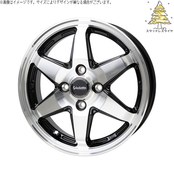 ハスラー デリカミニ ソリオ 165/65R14 スタッドレス | おすすめ輸入タイヤ \u0026 ヴァレット アンクレイ 14インチ 4穴100