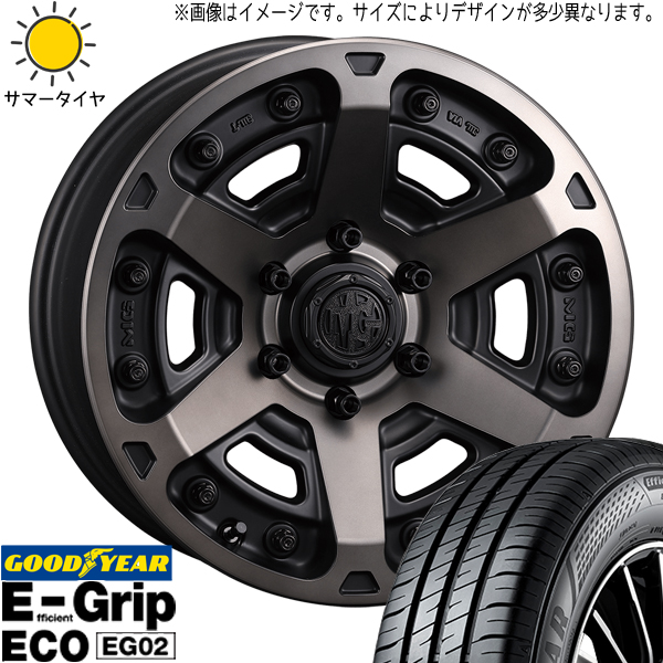 キックス ジューク 205/65R16 グッドイヤー EG02 マーテルギア アーマー 16インチ 7.0J +35 5H114.3P サマータイヤ ホイール 4本SET :armor bc 167038 eg02 20565:TireShop All Terrain