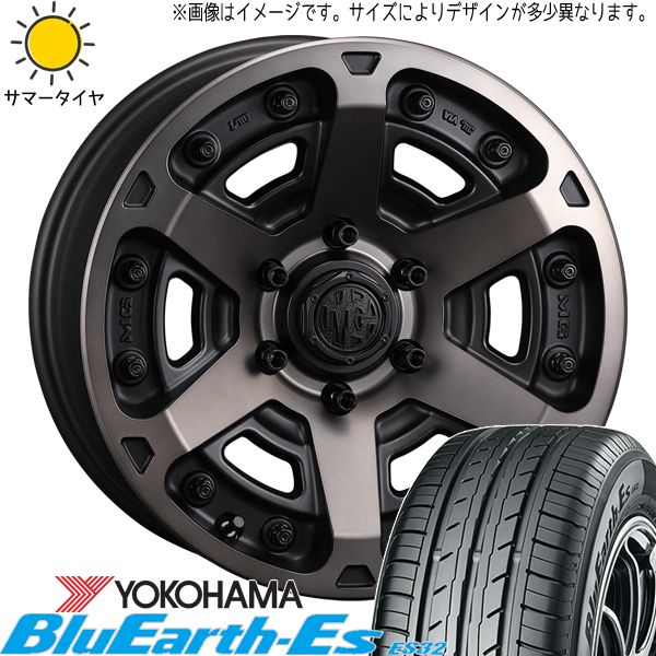 エクストレイル 215/65R16 Y/H ブルーアース Es ES32 マーテルギア アーマー 16インチ 7.0J +35 5H114.3P サマータイヤ ホイール 4本SET :armor bc 167035 es32 21565:TireShop All Terrain