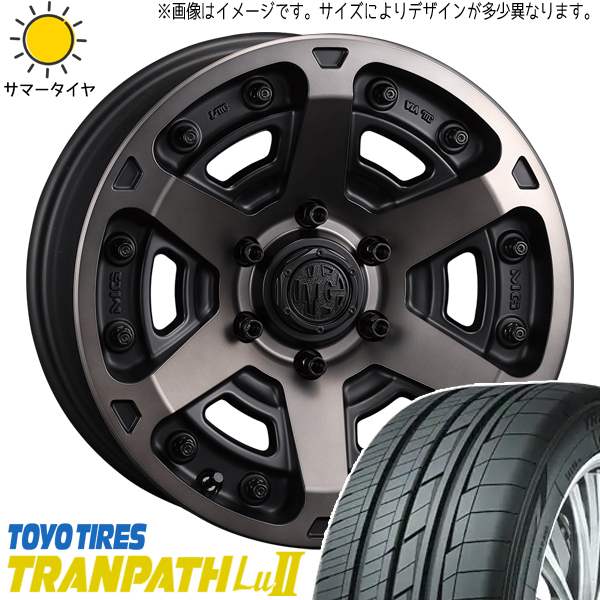 エクストレイル 215/65R16 TOYO トランパス Lu2 マーテルギア アーマー 16インチ 7.0J +35 5H114.3P サマータイヤ ホイール 4本SET :armor bc 167035 lu2 21565:TireShop All Terrain