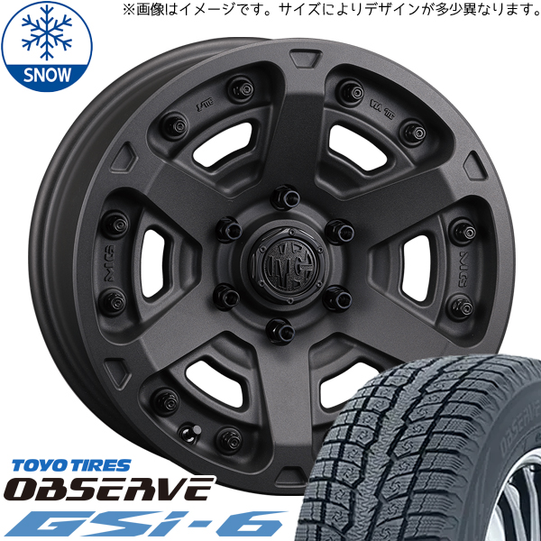 デリカ エクリプスクロス 225/70R16 TOYO オブザーブ GSI6 MG アーマー 16インチ 7.0J +35 5H114.3P スタッドレスタイヤ ホイール 4本SET :armor sb 167035 gsi6 22570:TireShop All Terrain