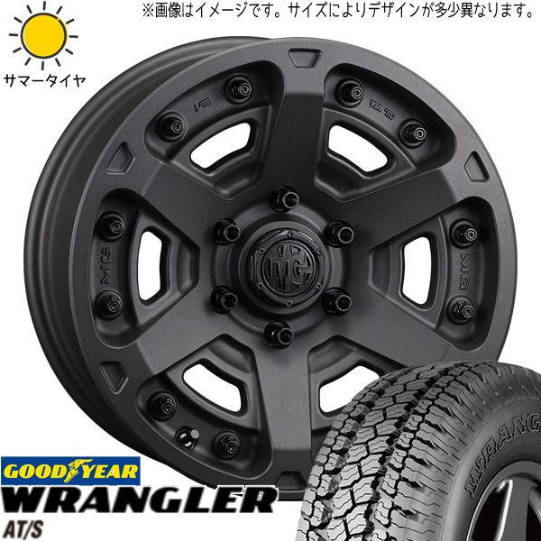 スズキ ジムニーシエラ 215/70R16 GY ラングラー A/T S マーテルギア アーマー 16インチ 6.0J 5 5H139.7P サマータイヤ ホイール 4本SET :armor sb 1660 5 wrats 21570:TireShop All Terrain