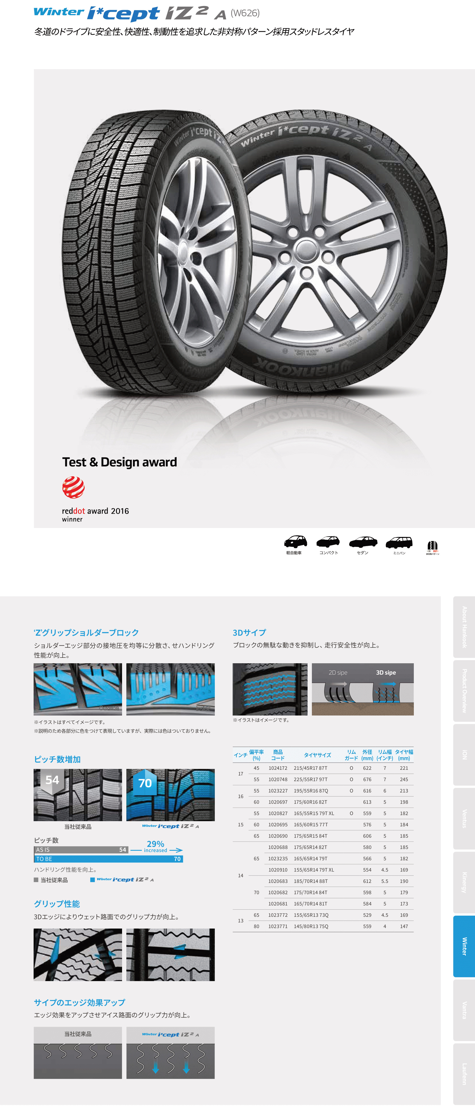 Winter icept フォレスター レガシィアウトバック 225/60R17