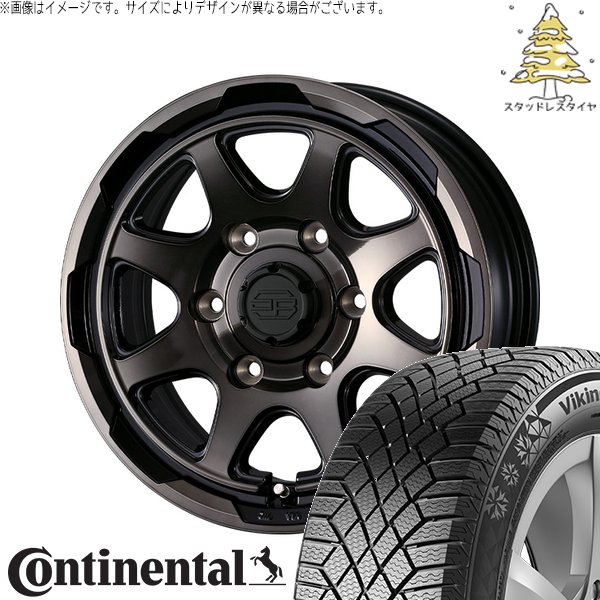ハイエース専用 215/70R16 スタッドレス | バイキングコンタクト7 \u0026 スタットベルク 16インチ 6穴139.7