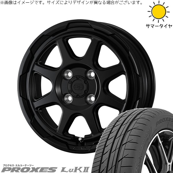 PROXES - エブリィワゴン 165/60R14 車輪仕掛ける | プロクセス LuK2 \u0026 スタットベルク 14in 4穴100 夏タイヤ、ホイールセット-車、バイク、自転車