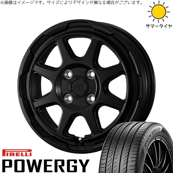 タント ムーブ ワゴンR ラパン 165/55R15 ホイールセット | パワジー \u0026 スタットベルク 15インチ 4穴100
