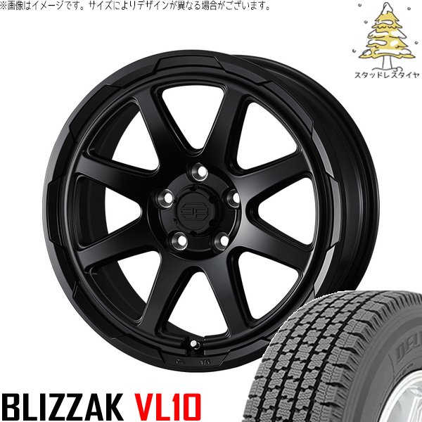 ブリザック VL10 - 町はやりっ児 165/80R14 スタッドレス | \u0026 スタットベルク 14in 5穴114.3 冬タイヤ、ホイールセット-自動車-車、バイク、自転車