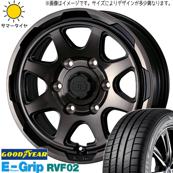 ハイエース 215/65R16 グッドイヤー RVF02 スタットベルク 16インチ 6.5J +38 6H139.7P サマータイヤ ホイール 4本SET :berge br 166538 rvf2 21565:TireShop All Terrain