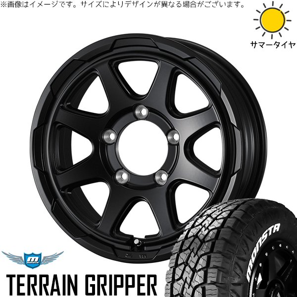 MONSTA TYRES ジムニーシエラ 215/70R16 ホイールセット | テレーン 