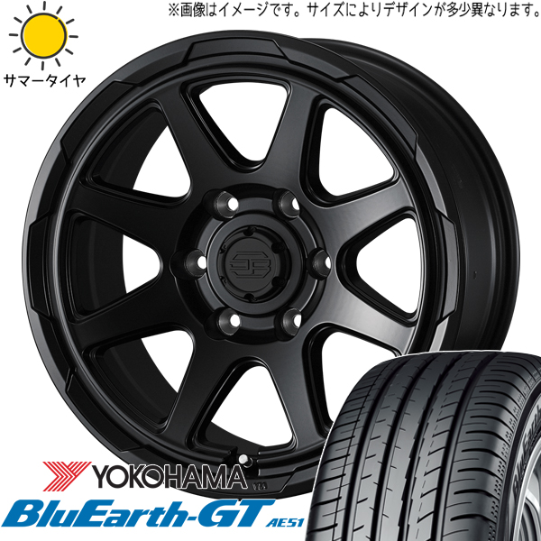 キックス ジューク 205/65R16 Y/H ブルーアースGT AE51 スタットベルク 16インチ 7.0J +38 5H114.3P サマータイヤ ホイール 4本SET :berge sb 167038 ae51 20565:TireShop All Terrain