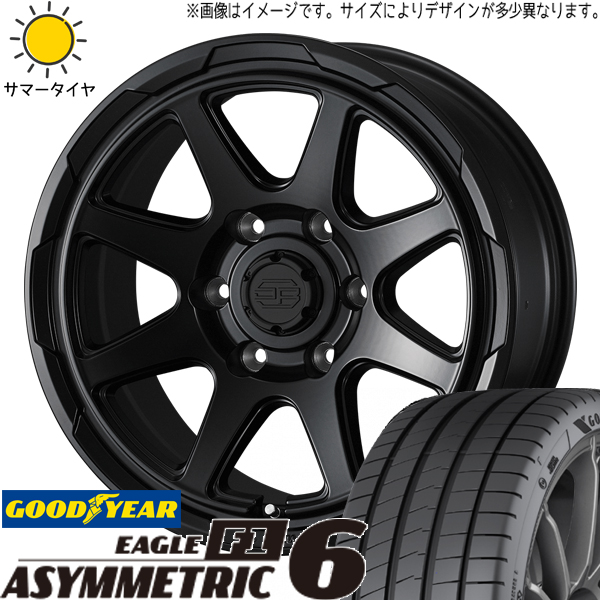 アリスト マジェスタ 225/50R17 GY アシンメトリック6 スタットベルク 17インチ 7.0J +38 5H114.3P サマータイヤ ホイール 4本SET :berge sb 177040 asy6 22550:TireShop All Terrain