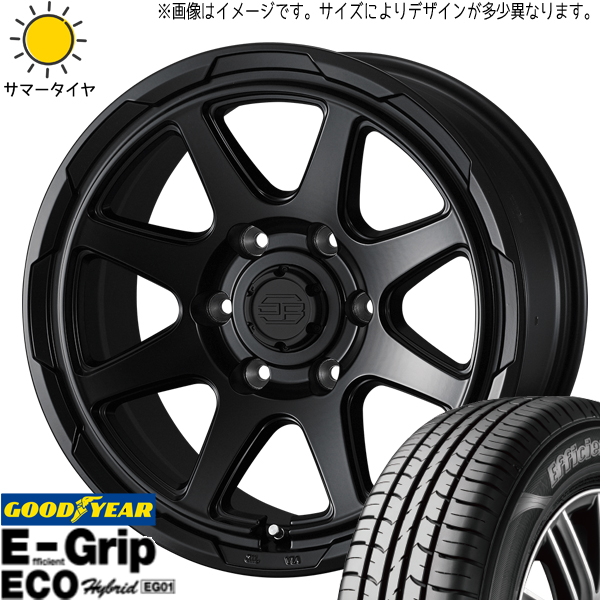 プリウスα 215/50R17 グッドイヤー EG01 スタットベルク 17インチ 7.0J +38 5H114.3P サマータイヤ ホイール 4本SET :berge sb 177040 eg01 21550:TireShop All Terrain