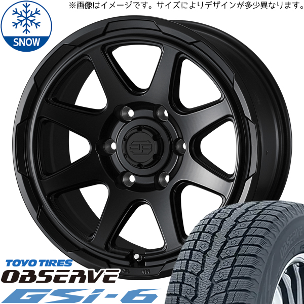 265/65R18 スタッドレスタイヤホイールセット ランクル300 (TOYO OBSERVE GSI6 & STADBERGE 6穴 139.7)｜tireshop