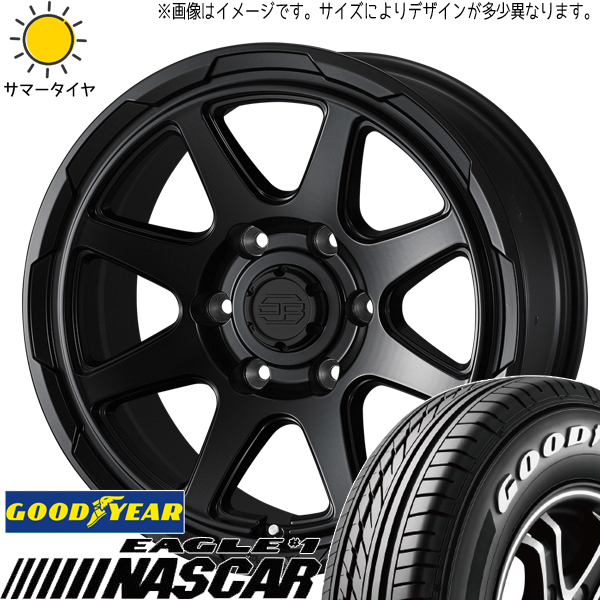 エクストレイル 215/65R16 グッドイヤー ナスカー スタットベルク 16インチ 7.0J +38 5H114.3P サマータイヤ ホイール 4本SET :berge sb 167035 nascar 21565:TireShop All Terrain