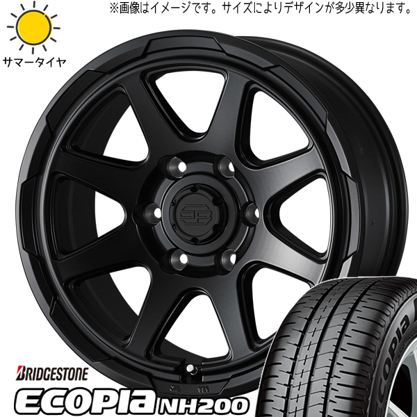 ソリオ デリカD:2 165/65R15 ブリヂストン エコピア NH200C スタットベルク 15インチ 4.5J +45 4H100P サマータイヤ ホイール 4本SET :berge sb 154545 nh200 1656515:TireShop All Terrain