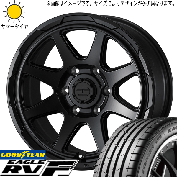 EAGLE RV-F NBOX タント アルト スペーシア 165/55R15 ホイールセット 