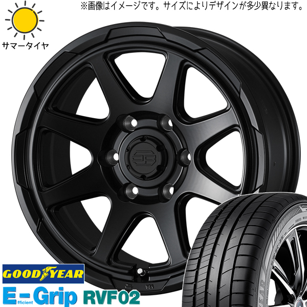 225/60R17 サマータイヤホイールセット アルファード etc (GOODYEAR RVF2 & STADBERGE 5穴 114.3)｜tireshop