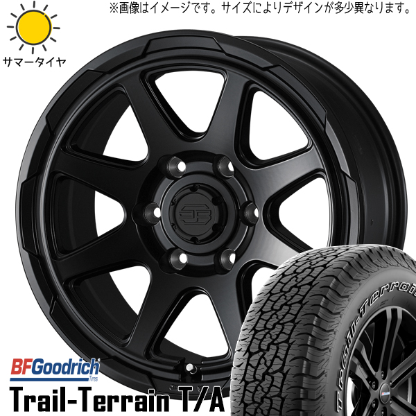 デリカ エクストレイル 225/75R16 BFグッドリッチ スタットベルク 16インチ 7.0J +38 5H114.3P サマータイヤ ホイール 4本SET :berge sb 167035 trail 22575:TireShop All Terrain