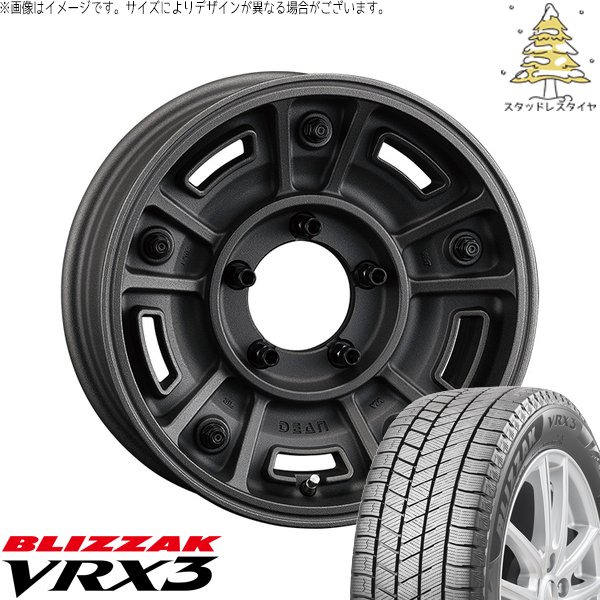 スズキ ジムニー JB64 JB23 JA22 JA12 215/70R16 スタッドレス | ブリザック VRX3 \u0026 ディーン BJメキシカン 16インチ 5穴139.7