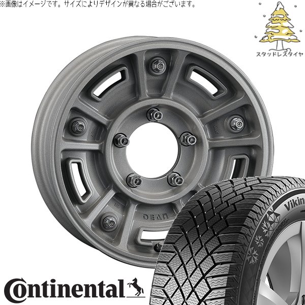VikingContact - ジムニーシエラ 215/70R16 スタッドレス | ヴァイキングコンタクト7 \u0026 ディーン BJメキシカン 16in 5穴139.7 車、バイク、自転車-タイヤ、ホイール