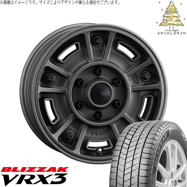 ブリザック VRX3 - ご機嫌はやりっ子専用 215/65R16 スタッドレス | \u0026 ディーン BJメキシカン 16in 6穴139.7