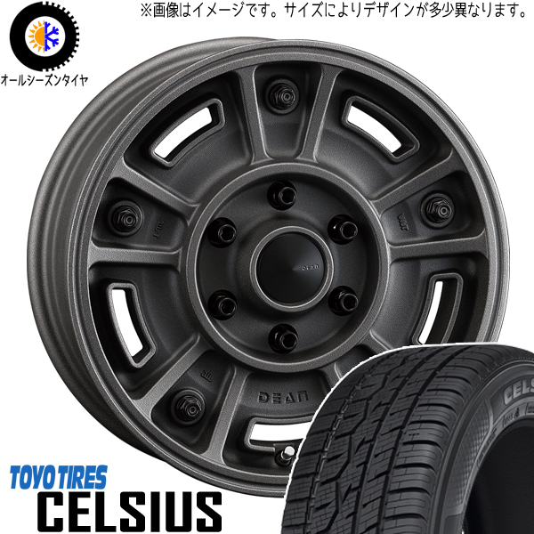 ハイエース 215/65R16 トーヨータイヤ セルシアス DEAN BJ MEXICAN 16インチ 6.5J +38 6H139.7P オールシーズンタイヤ ホイール 4本SET :bjmex sb 166538 cel 21565:TireShop All Terrain