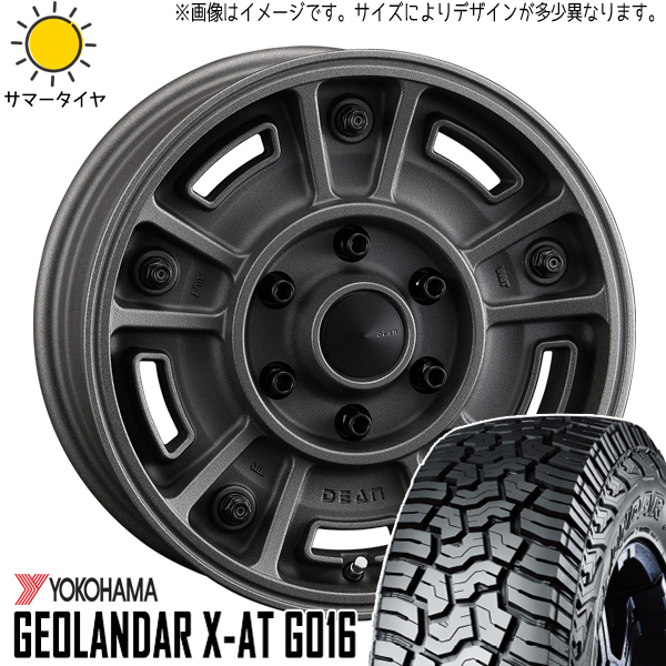 スズキ ジムニー 215/70R16 Y/H ジオランダー X AT G016 DEAN BJ MEXICAN 16インチ 5.5J +20 5H139.7P サマータイヤ ホイール 4本SET :bjmex sb 165522 g016 21570:TireShop All Terrain