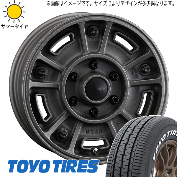 ハイエース 215/65R16 109/107 トーヨータイヤ H30 DEAN BJ MEXICAN 16インチ 6.5J +38 6H139.7P サマータイヤ ホイール 4本SET :bjmex sb 166538 h30 2156516:TireShop All Terrain