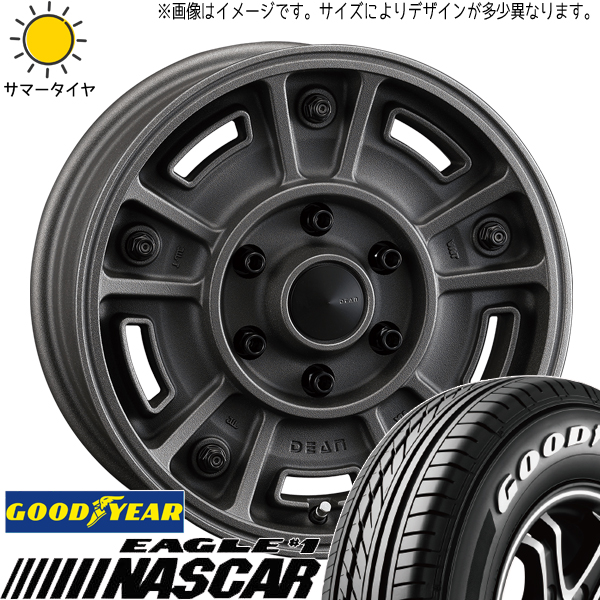 ハイエース 215/65R16 109/107 グッドイヤー ナスカー DEAN BJ MEXICAN 16インチ 6.5J +38 6H139.7P サマータイヤ ホイール 4本SET :bjmex sb 166538 nascar 2156516:TireShop All Terrain