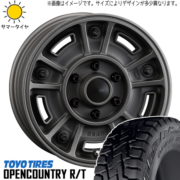 ハイエース 215/65R16 TOYO オープンカントリー R/T DEAN BJ MEXICAN 16インチ 6.5J +38 6H139.7P サマータイヤ ホイール 4本SET :bjmex sb 166538 oprt 21565:TireShop All Terrain