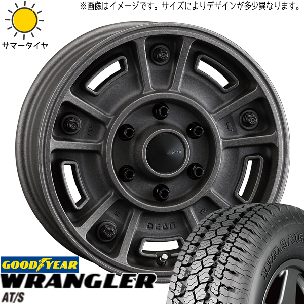 スズキ ジムニーシエラ 215/70R16 GY ラングラー A/T S DEAN BJ MEXICAN 16インチ 6.0J 5 5H139.7P サマータイヤ ホイール 4本SET :bjmex sb 1660 5 wrats 21570:TireShop All Terrain