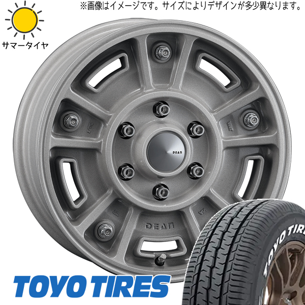 ハイエース 215/65R16 109/107 トーヨータイヤ H30 DEAN BJ MEXICAN 16インチ 6.5J +38 6H139.7P サマータイヤ ホイール 4本SET :bjmex gr 166538 h30 2156516:TireShop All Terrain