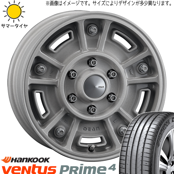 215/65R16 サマータイヤホイールセット ハイエース (HANKOOK K135 & DEAN BJMexican 6穴 139.7)｜tireshop