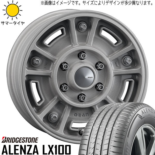 ハイエース 215/70R16 ブリヂストン アレンザ LX100 DEAN BJ MEXICAN 16インチ 6.5J +38 6H139.7P サマータイヤ ホイール 4本SET :bjmex gr 166538 lx100 21570:TireShop All Terrain