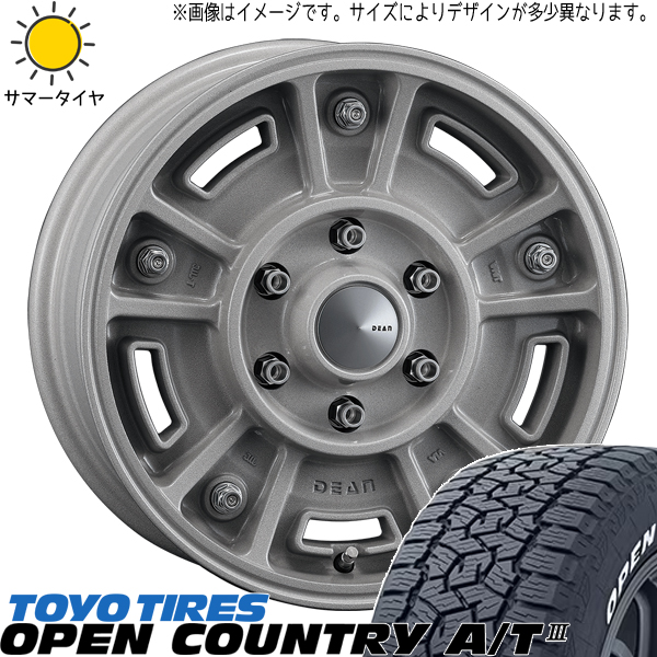 スズキ ジムニーシエラ 215/70R16 TOYO A/T3 DEAN BJ MEXICAN 16インチ 6.0J 5 5H139.7P サマータイヤ ホイール 4本SET :bjmex gr 1660 5 opat3 21570:TireShop All Terrain