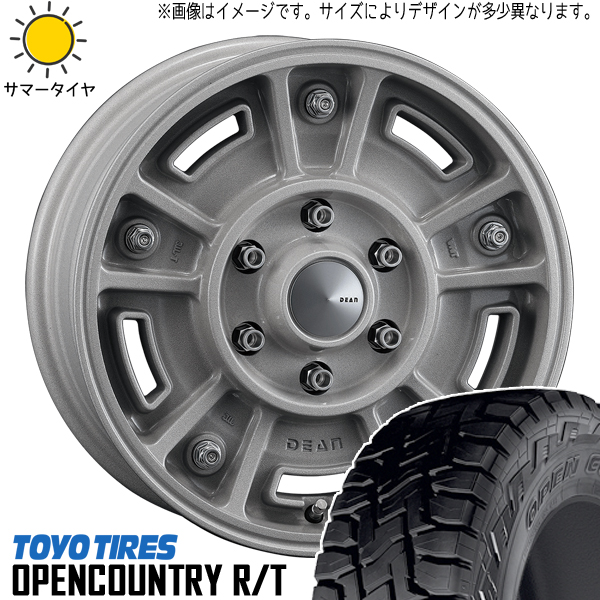 ハイエース 215/65R16 TOYO オープンカントリー R/T DEAN BJ MEXICAN 16インチ 6.5J +38 6H139.7P サマータイヤ ホイール 4本SET :bjmex gr 166538 oprt 21565:TireShop All Terrain