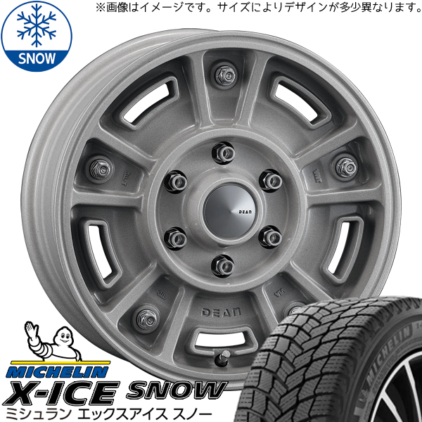 ハイエース 215/65R16 ミシュラン X ICE SNOW DEAN BJ MEXICAN 16インチ 6.5J +38 6H139.7P スタッドレスタイヤ ホイール 4本SET :bjmex gr 166538 snow 21565:TireShop All Terrain