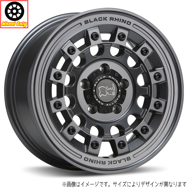 新品 お取り寄せ アルミホイール 4本 17インチ ブラックライノ FUJI MATTE GUNMETAL 17X8 +38 5H114.3P :brw BR004AX17801238:TireShop All Terrain