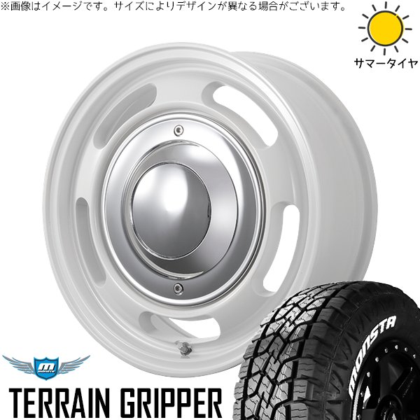 MONSTA TYRES ハイエース専用 215/70R16 ホイールセット | テレーン