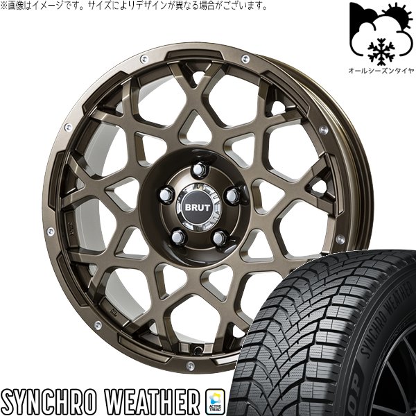30アルファード 215/60R17 オールシーズン | シンクロウェザー \u0026 ブルート BR-55 17インチ 5穴114.3