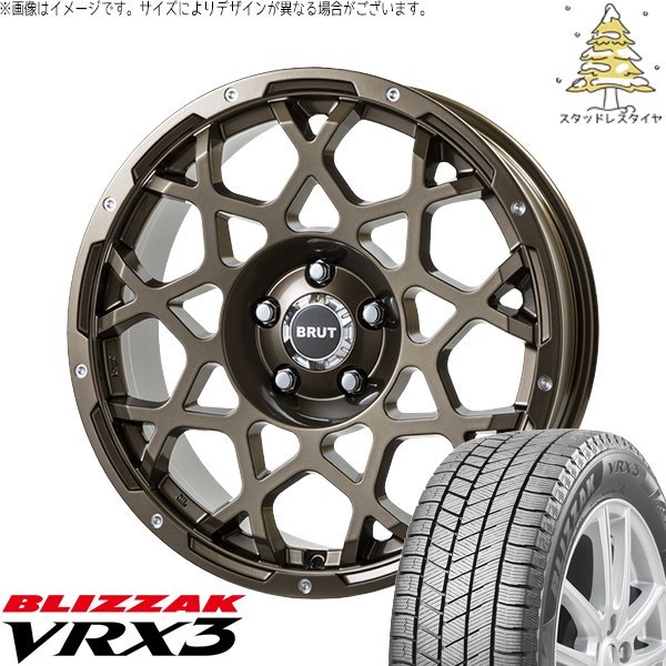 送料込み　アルファード30系　ブリザックVRX3 スタッドレスタイヤ ブリザック VRX3 30アルファード 215/60R17 スタッドレス | & ブルート