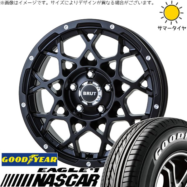 グッドイヤー - カローラ差し交わす 215/65R16 車輪仕掛ける | 鷲 茄子鉄道車両 \u0026 ブルート BR-55 16in 5穴114.3 タイヤ、ホイール-夏タイヤ、ホイールセット-自動車