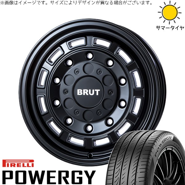 シエンタ 10系 195/55R16 ホイールセット | パワジー \u0026 ブルート BR-70 16インチ 5穴100