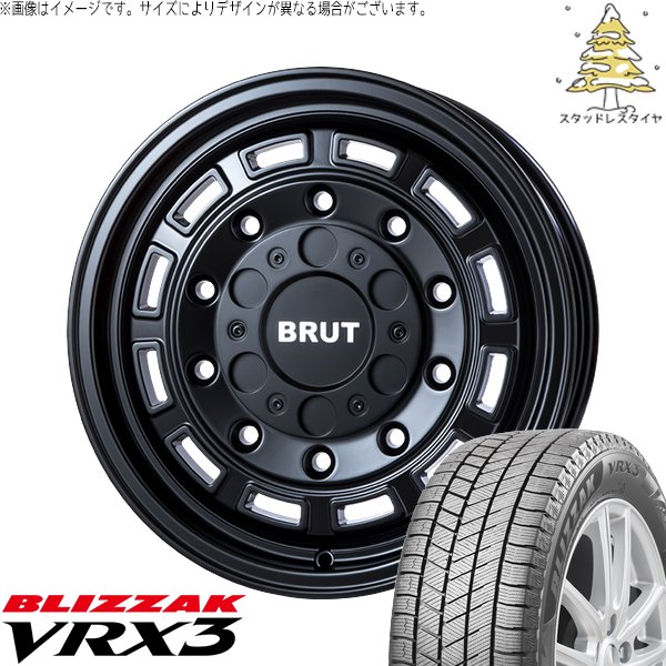ブリザック VRX3 - 30 50プリウス 205/55R16 スタッドレス | \u0026 ブルート BR-70 16in 5穴100 自動車-冬タイヤ、ホイールセット-タイヤ、ホイール